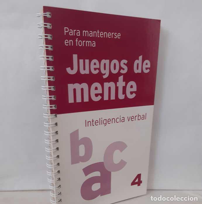 Libros: JUEGOS DE MENTE 4. INTELIGENCIA VERBAL - Foto 1