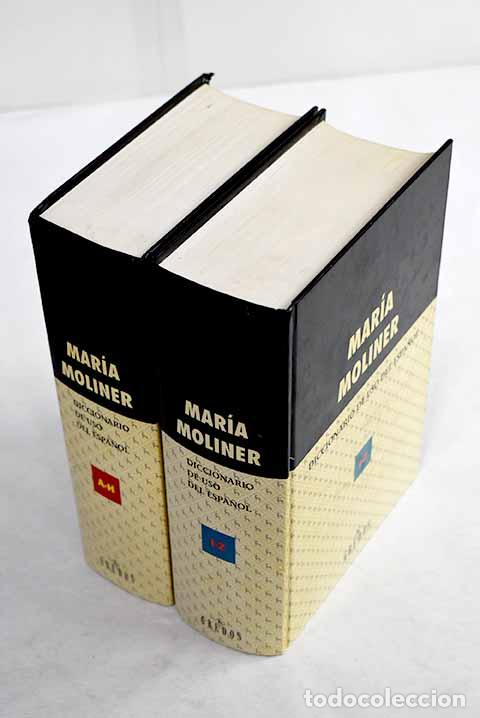 Libros: Diccionario de uso del espa&ntilde;ol.- Moliner, Mar&iacute;a - Foto 1