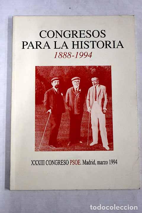 Libros: Congresos para la historia, 1888-1994 - Foto 1