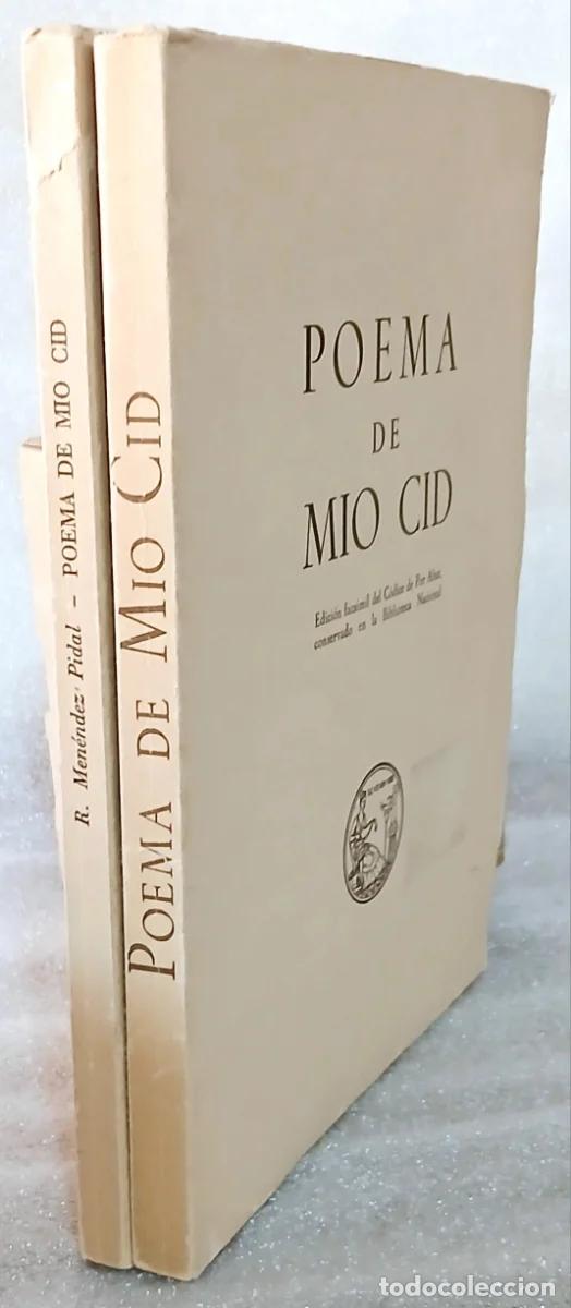 Libros: Poema de M&iacute;o Cid (2 vols.) - Foto 1