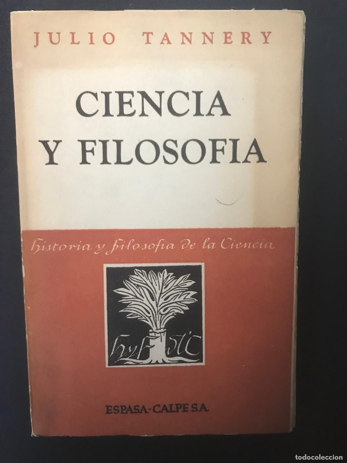 Libros: Julio Tannery - Ciencia y filosofia - Foto 1