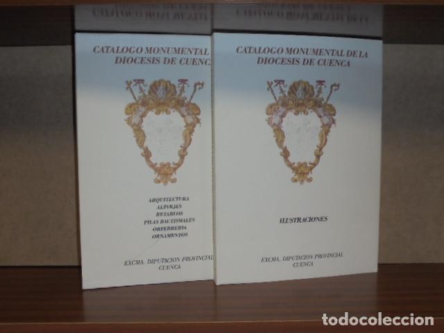 Libros: CAT&Aacute;LOGO MONUMENTAL DE LA DI&Oacute;CESIS DE CUENCA I y II (Dos tomos) - VV. AA.