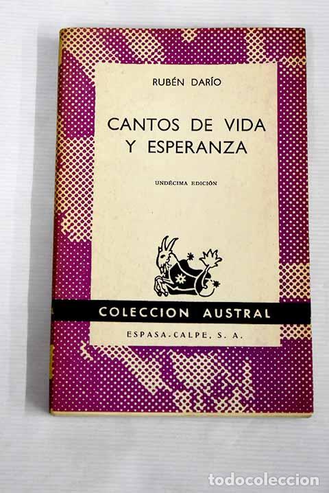 Libros: Cantos de vida y esperanza.- Dar&iacute;o, Rub&eacute;n - Foto 1