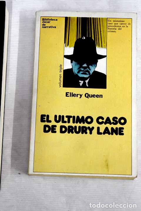 Libros: El &uacute;ltimo caso de Drury Lane.- Queen, Ellery - Foto 1