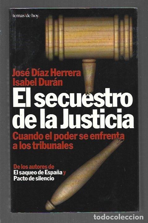 Libros: SECUESTRO DE LA JUSTICIA - EL - DIAZ HERRERA, JOSE E ISABEL DURAN - Foto 1