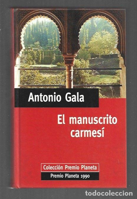 Libros: MANUSCRITO CARMESI - EL - GALA, ANTONIO - Foto 1