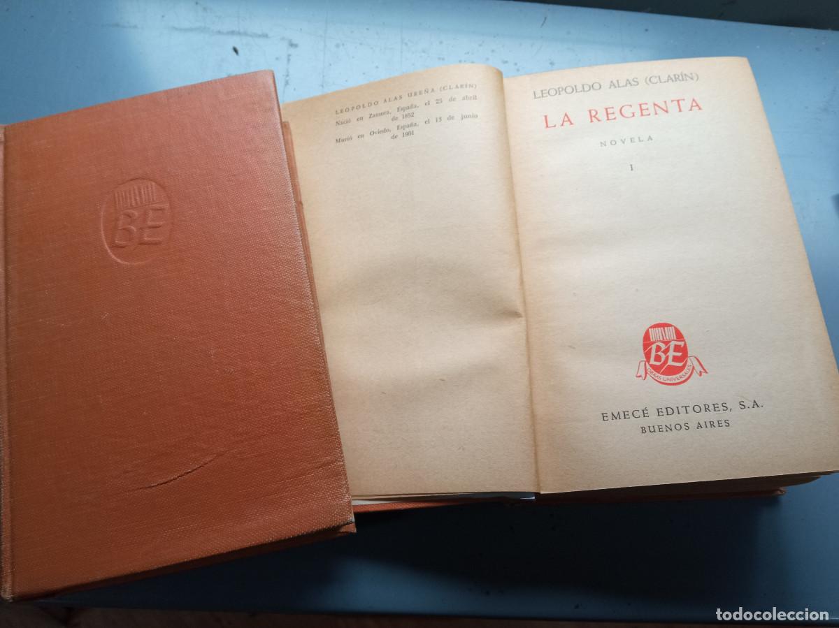 Libros: Leopoldo Alas (Clar&iacute;n) - La Regenta. 2 volumenes - Foto 1