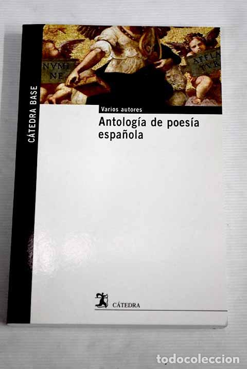Libros: Antolog&iacute;a de poes&iacute;a espa&ntilde;ola - Foto 1