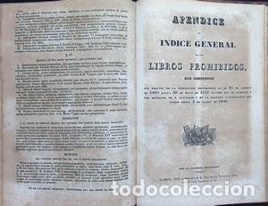 Libros: Indice general de los libros prohibidos - Foto 4