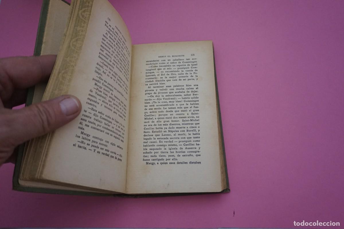 Libros: 2B/ MERGY EL HUGONOTE - PROSPERO MERIMEE / E. DOMENECH EDITOR 1914 - Foto 4
