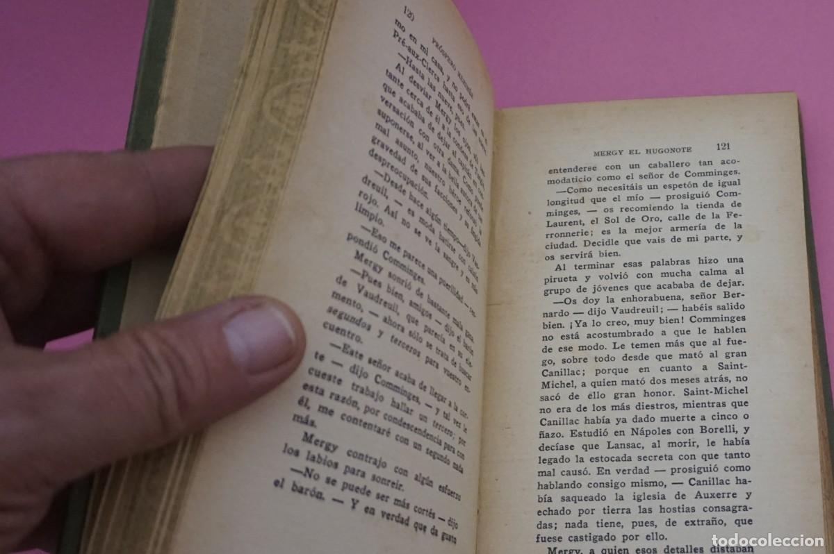 Libros: 2B/ MERGY EL HUGONOTE - PROSPERO MERIMEE / E. DOMENECH EDITOR 1914 - Foto 5