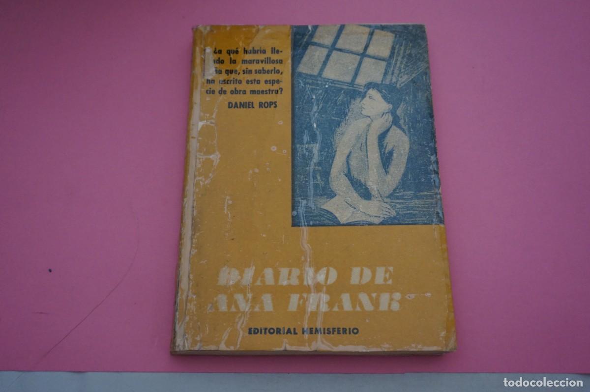 Libros: 3A/ DIARIO DE ANA FRANK - DANIEL ROPS / EDITORIAL HEMISFERIO - Foto 1
