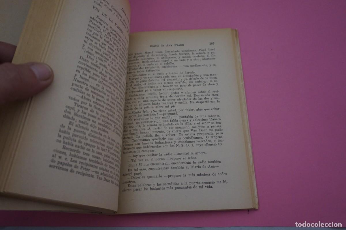 Libros: 3A/ DIARIO DE ANA FRANK - DANIEL ROPS / EDITORIAL HEMISFERIO - Foto 5