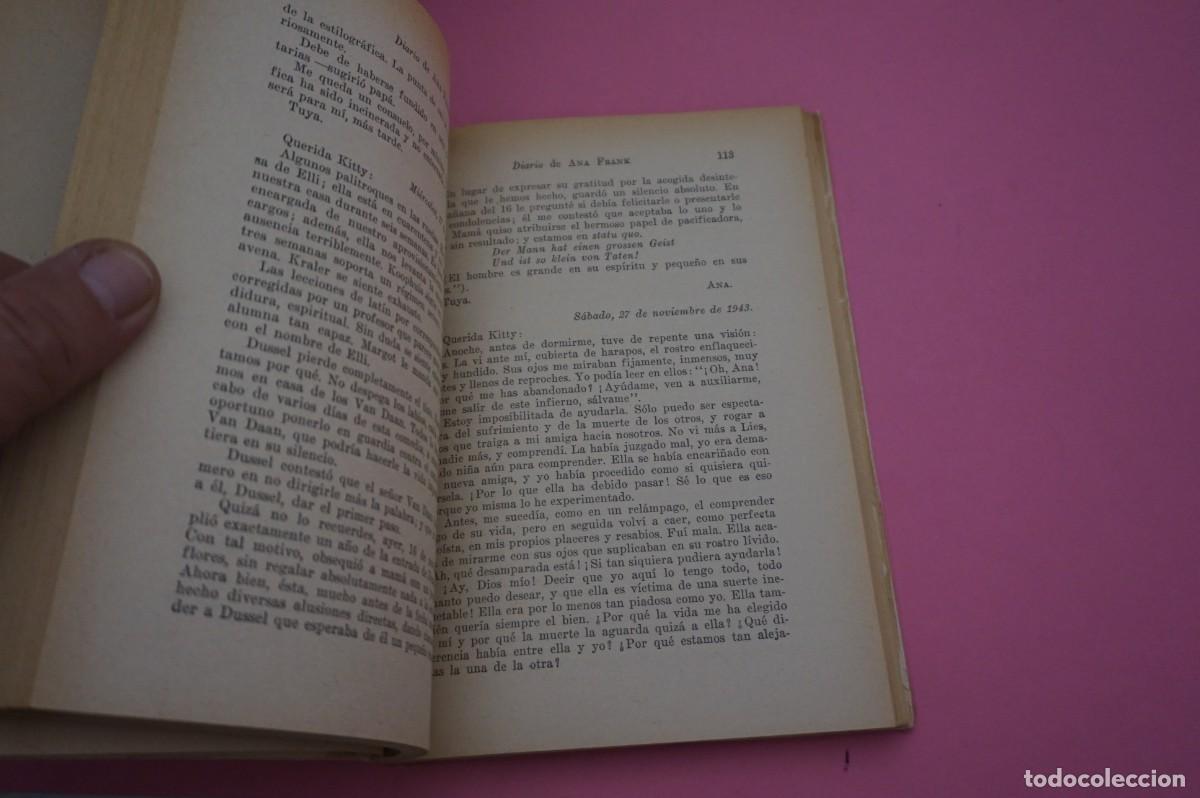 Libros: 3A/ DIARIO DE ANA FRANK - DANIEL ROPS / EDITORIAL HEMISFERIO - Foto 6