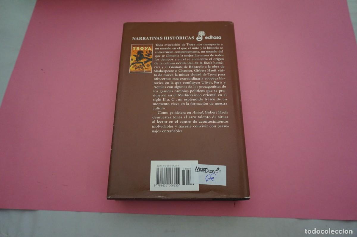 Libros: 7B/ TROYA - GISBERT HAEFS / EDITORIAL EDHASA - Foto 6
