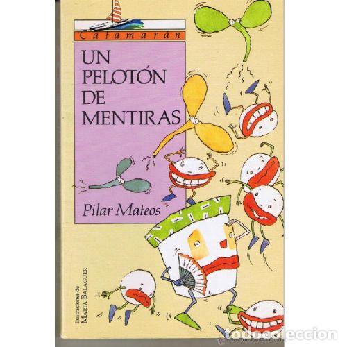 Libros: UN PELOT&Oacute;N DE MENTIRAS - MATEOS, PILAR - Foto 1