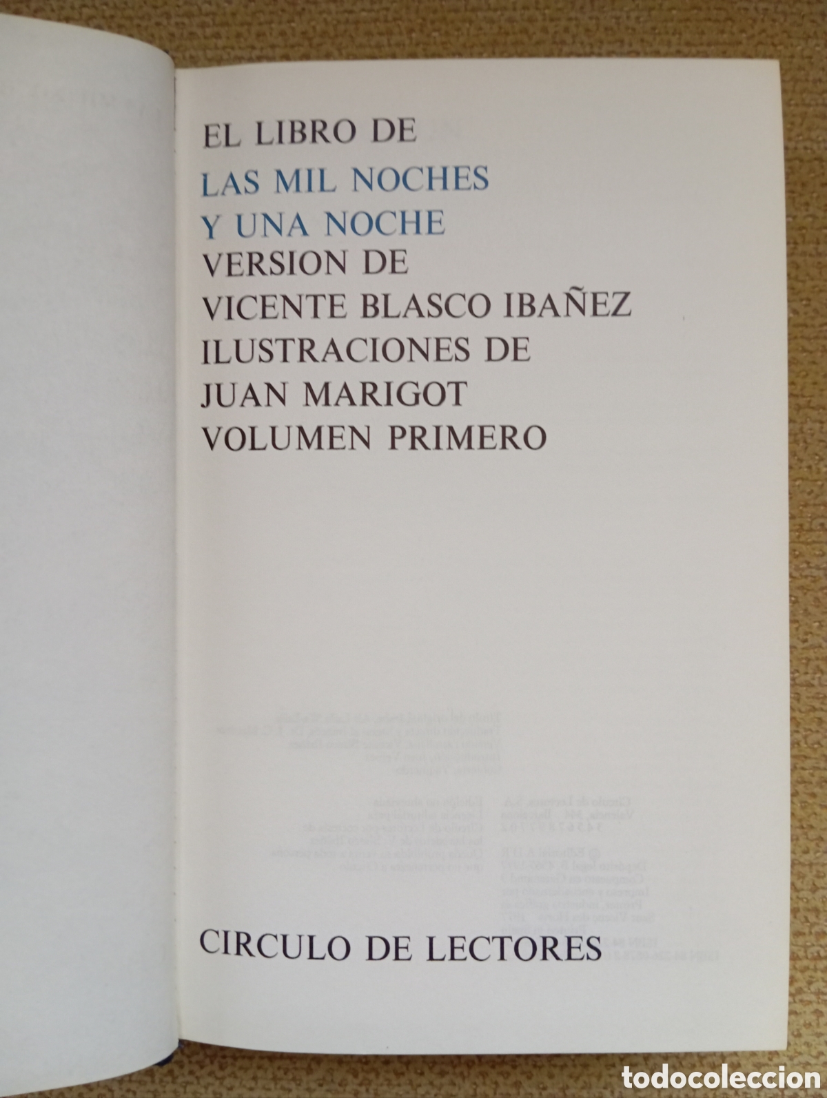Libros: LAS MIL Y UNA NOCHES - VICENTE BLASCO IBA&Ntilde;EZ - Foto 3