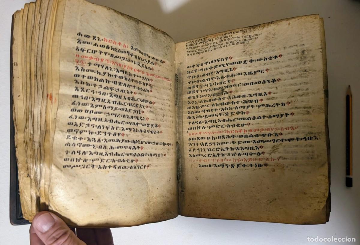 Libros: BIBLIA ETIOPE. C&Oacute;DICE ORIGINAL. Evangelios - Foto 7