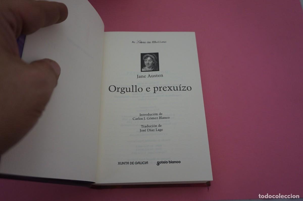 Libros: 15C/ ORGULLO E PREXUIZO - JANE AUSTEN / GOTELO BLANCO - Foto 2