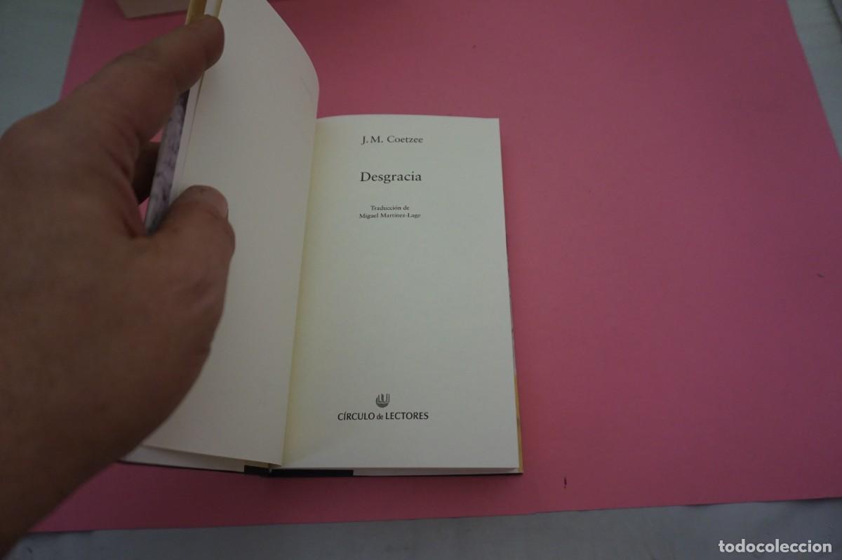 Libros: 15B/ DESGRACIA - J.M. COETZEE / CIRCULO DE LECTORES - Foto 2