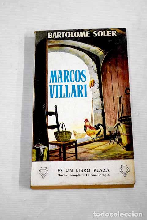 Libros: Marcos Villar&iacute;: Soler, Bartolom&eacute;.- Soler, Bartolom&eacute; - Foto 1