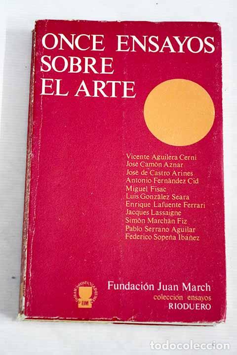 Libros: Once ensayos sobre el arte - Foto 1