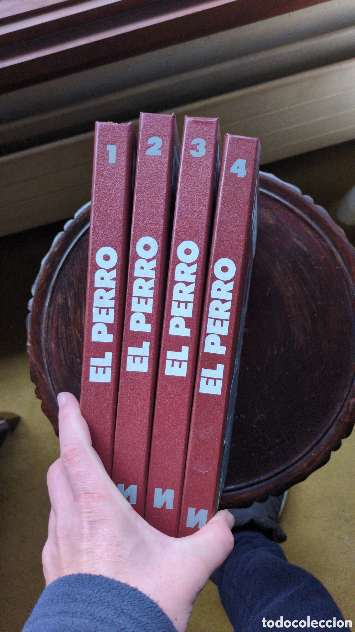 Libros: 4 tomos sin encuadernar el perro - Foto 1
