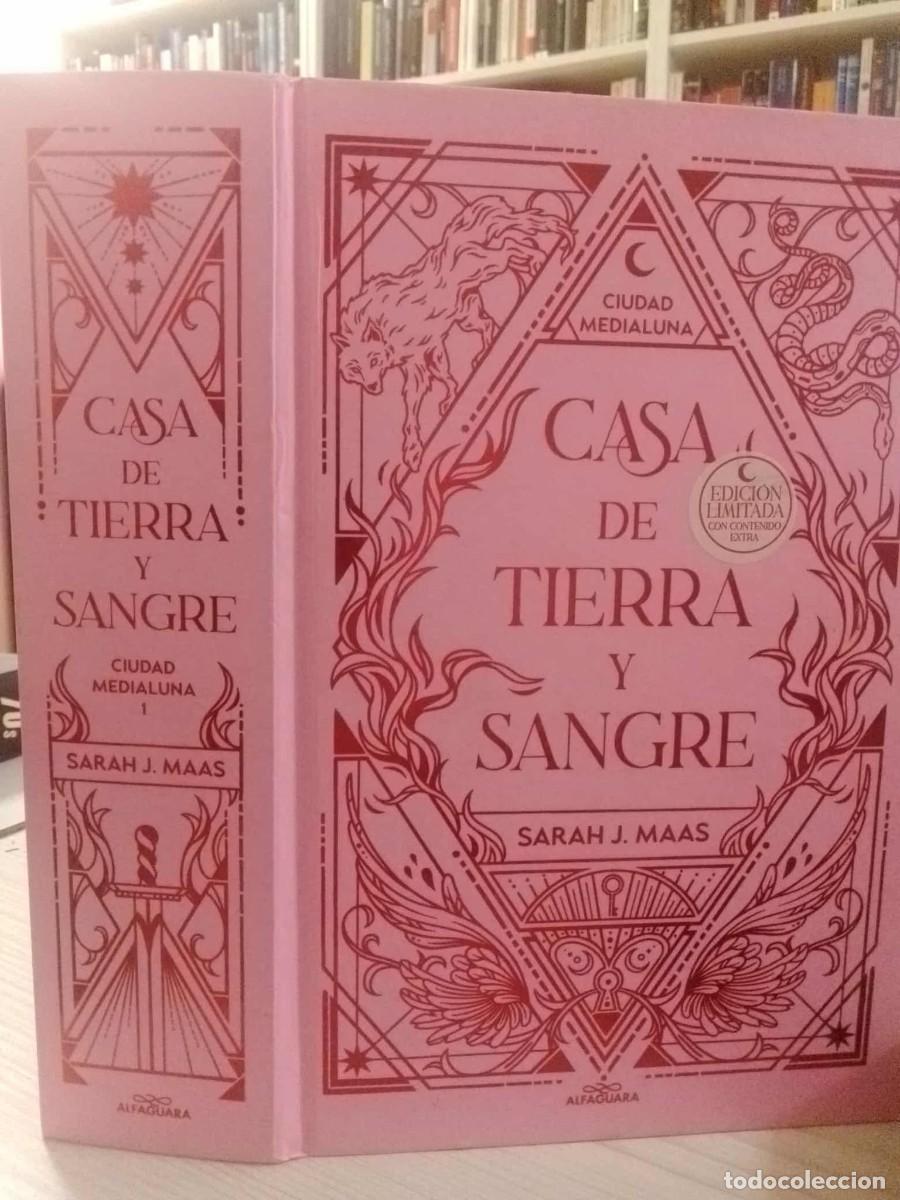 B&uuml;cher: Ciudad Medialuna. Casa de tierra y sangre. Sarah J Maas. Edici&oacute;n limitada con contenido extra