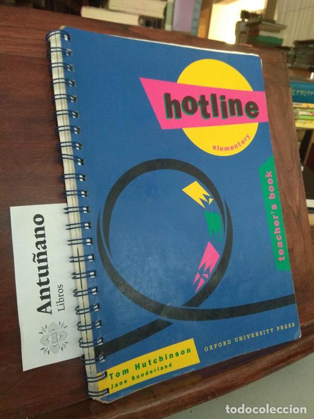 Libros: Hotline Elementary teachers book - Foto 1