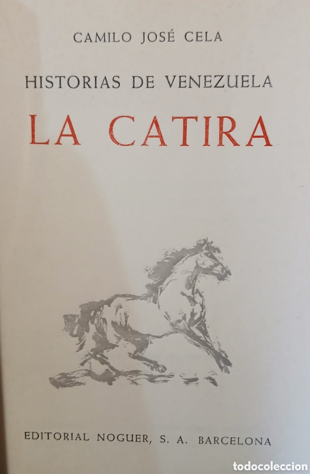 Libros: La catira, Camilo Jos&eacute; Cela - Foto 1