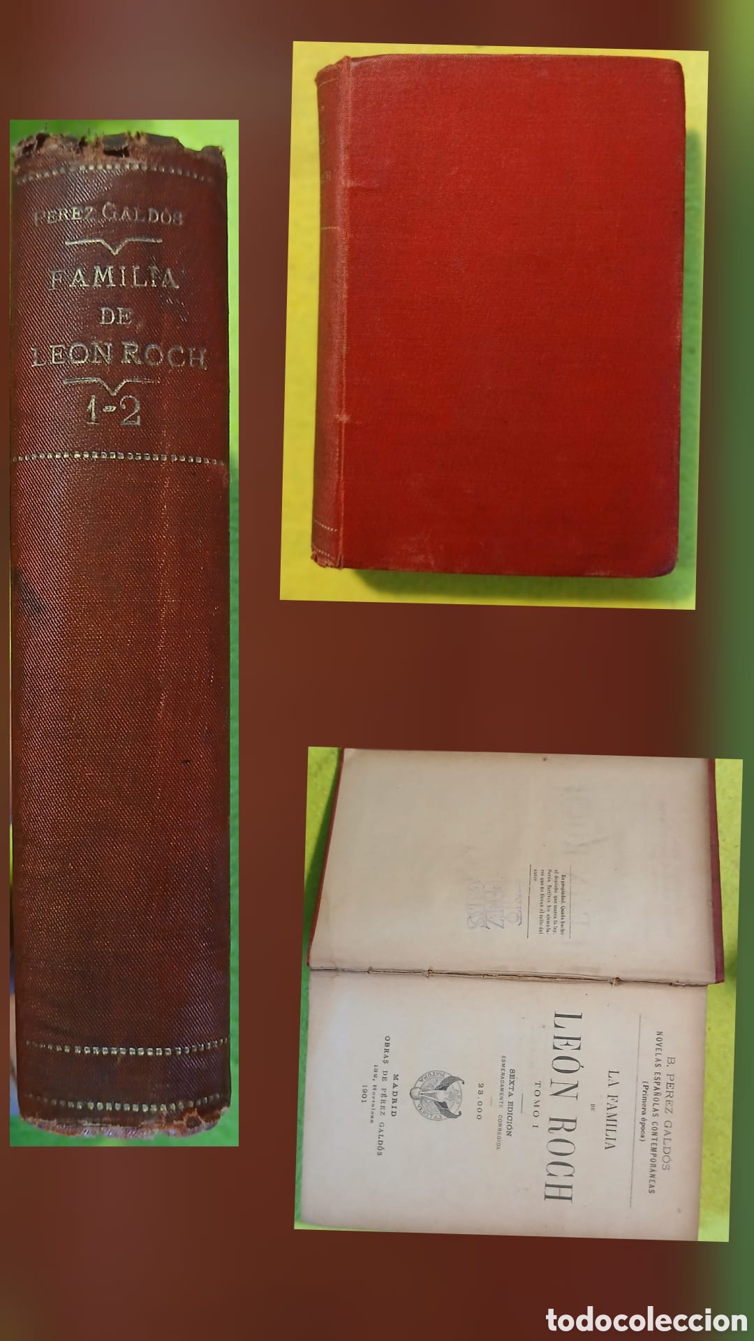 Libros: Familia de Leon Roch 1901 - Foto 1
