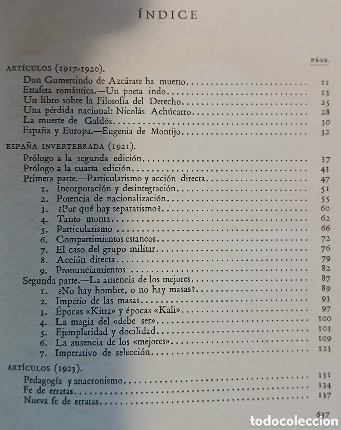 Libros: Obras completas Jos&eacute; Ortega Gasset, 1a edicion - Foto 16