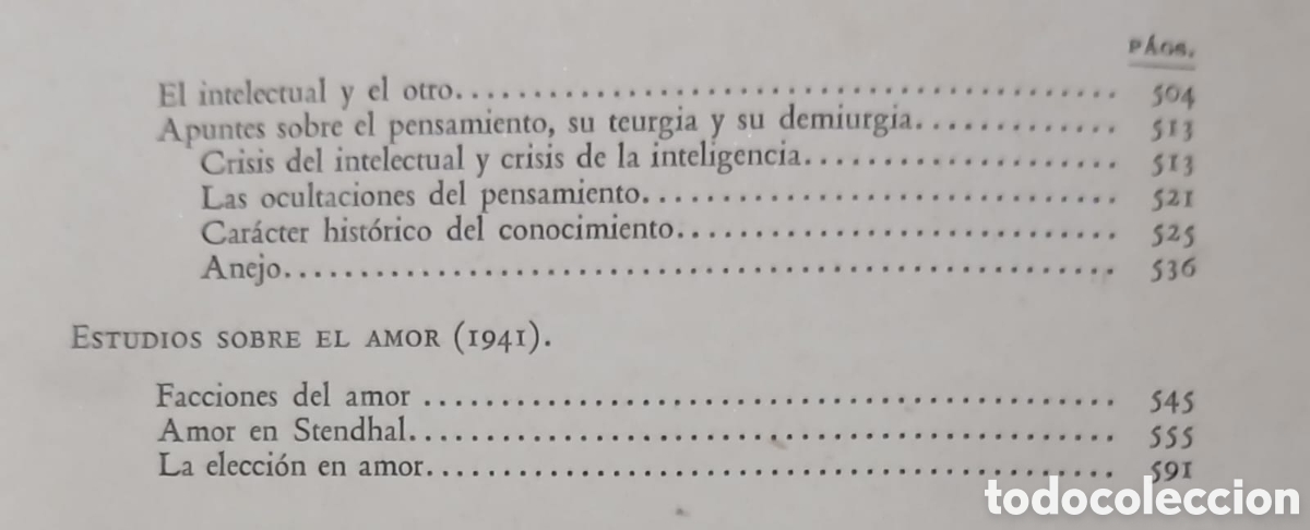 Libros: Obras completas Jos&eacute; Ortega Gasset, 1a edicion - Foto 21