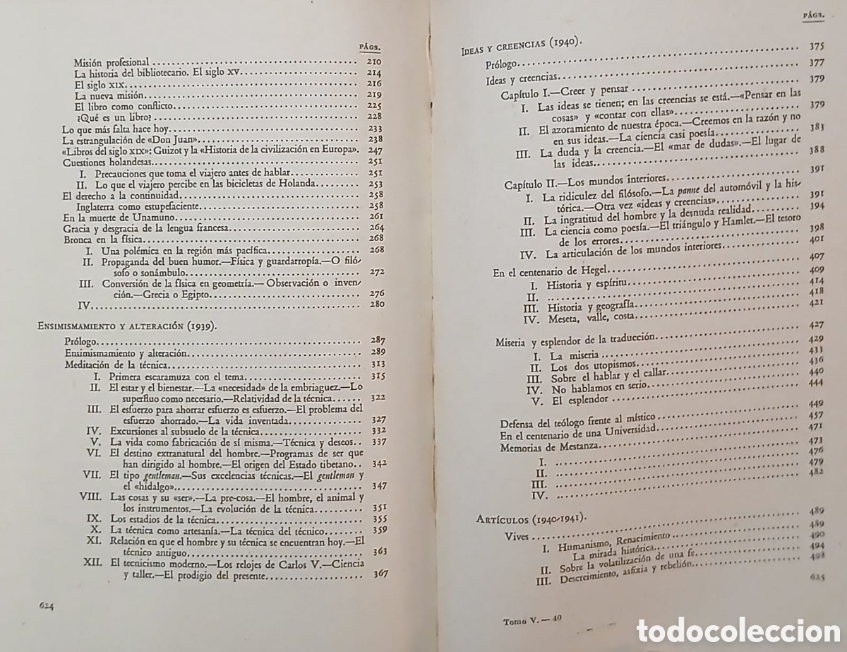 Libros: Obras completas Jos&eacute; Ortega Gasset, 1a edicion - Foto 26