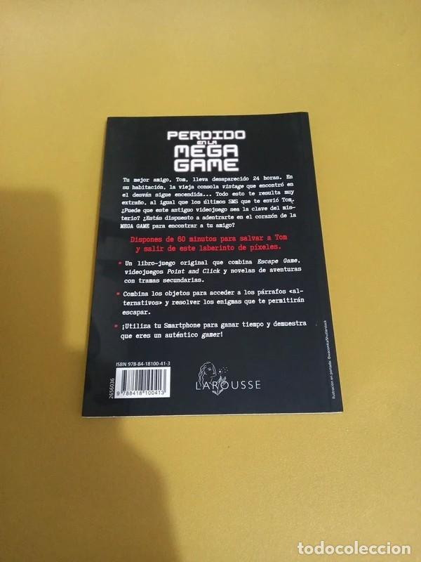 Libros: ESCAPE GAME - PERDIDO EN LA MEGA GAME - Larousse - Foto 3