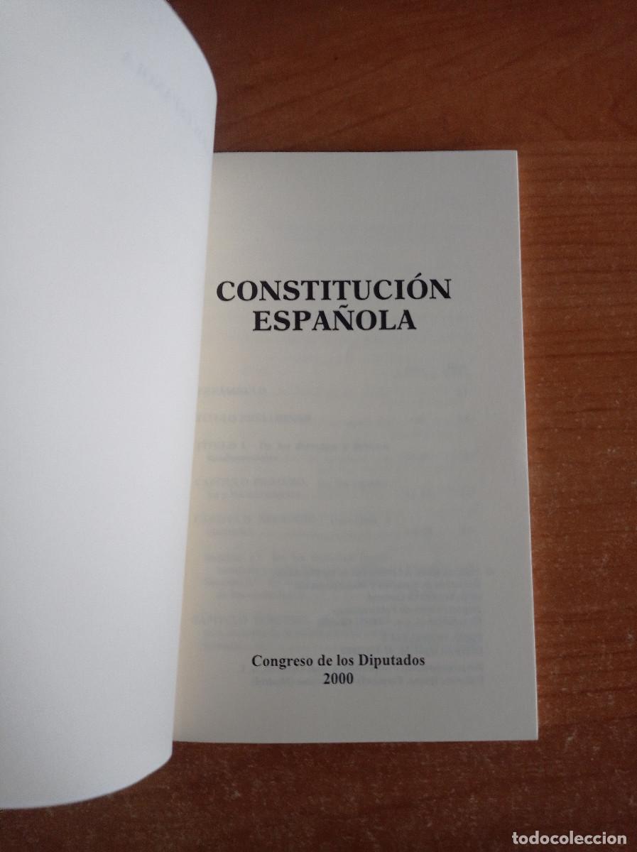Libros: Constituci&oacute;n Espa&ntilde;ola - Congreso de los Diputados, 2000 - Foto 2