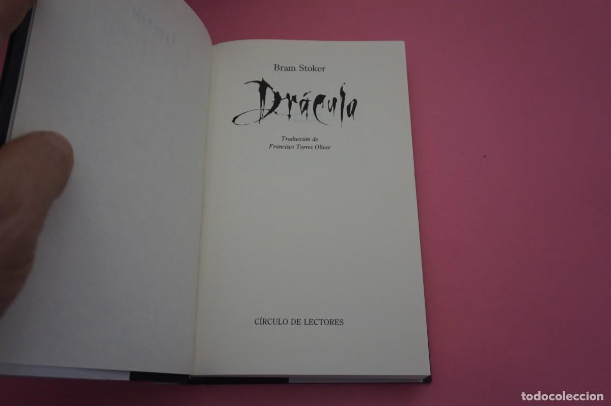 Libros: AR4B- DRACULA - BRAM STOKER / CIRCULO DE LECTORES - Foto 2