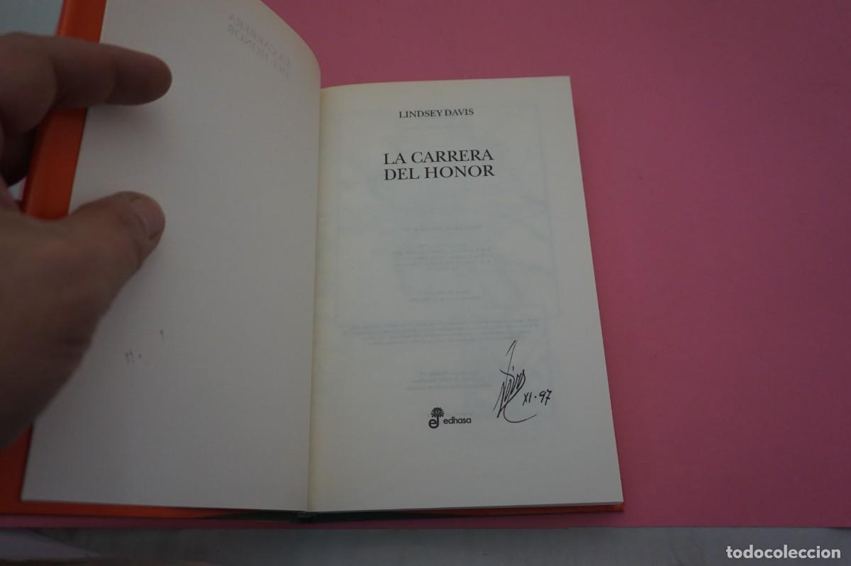 Libros: AR7C- LA CARRERA DEL HONOR - LINDSEY DAVIS / EDHASA EDITOR - Foto 2