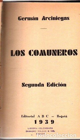 Libros: Los comuneros - Arciniegas, Germ&aacute;n - Foto 1