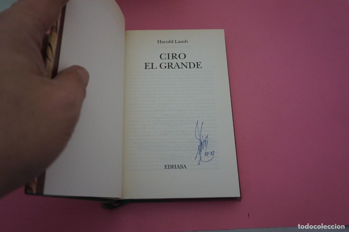 Libros: AR7C- CIRO EL GRANDE - HAROLD LAMB / EDITORIAL EDHASA - Foto 2