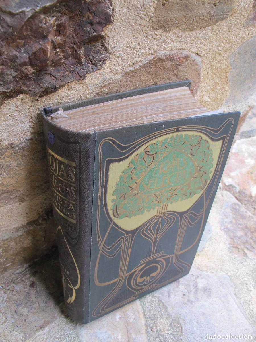 Libros: HOJAS SELECTAS. REVISTA PARA TODOS. TOMO XX