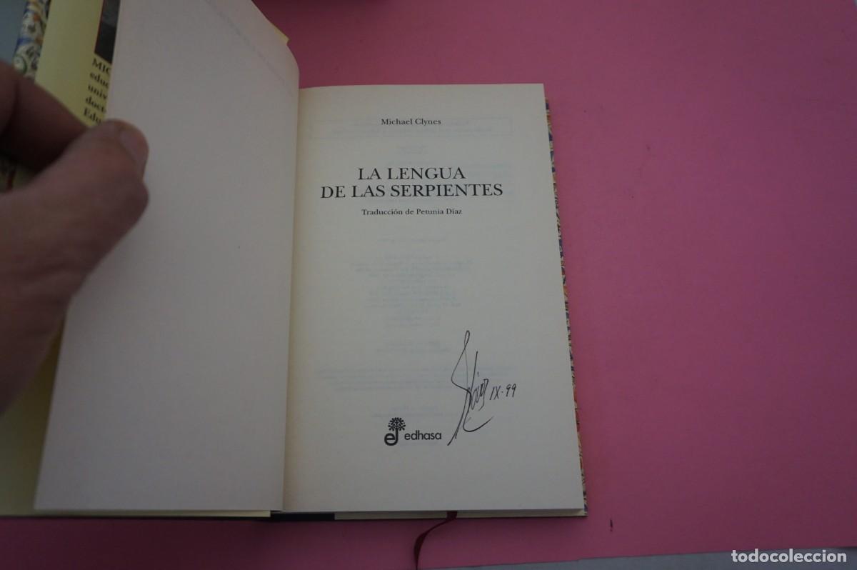 Libros: AR8C- LA LENGUA DE LAS SERPIENTES - MICHAEL CLYNES / EDITORIAL EDHASA - Foto 2
