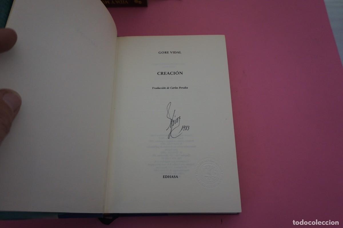 Libros: AR8C- CREACION - GORE VIDAL / EDITORIAL EDHASA - Foto 2