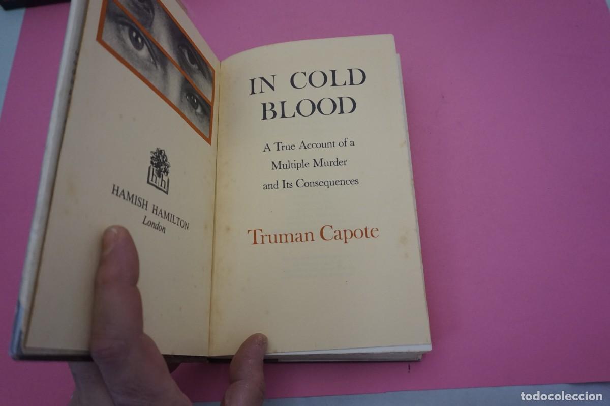 Libros: TRAS/ IN COLD BLOOD - TRUMAN CAPOTE - Foto 2