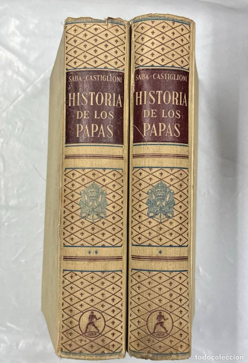 Libros: HISTORIA DE LOS PAPAS. 2 TOMOS. - Foto 1