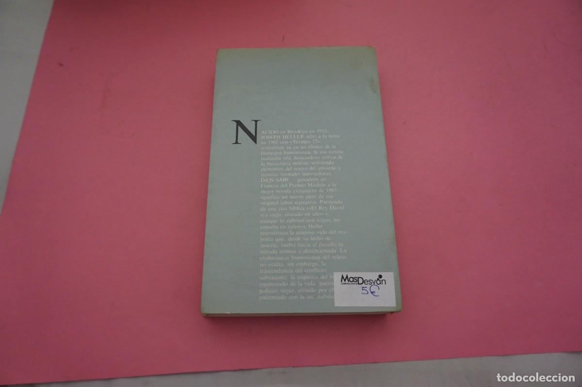 Libros: AR19E/ DIOS SABE - JOSEPH HELLER / ALIANZA EDITORIAL - Foto 5