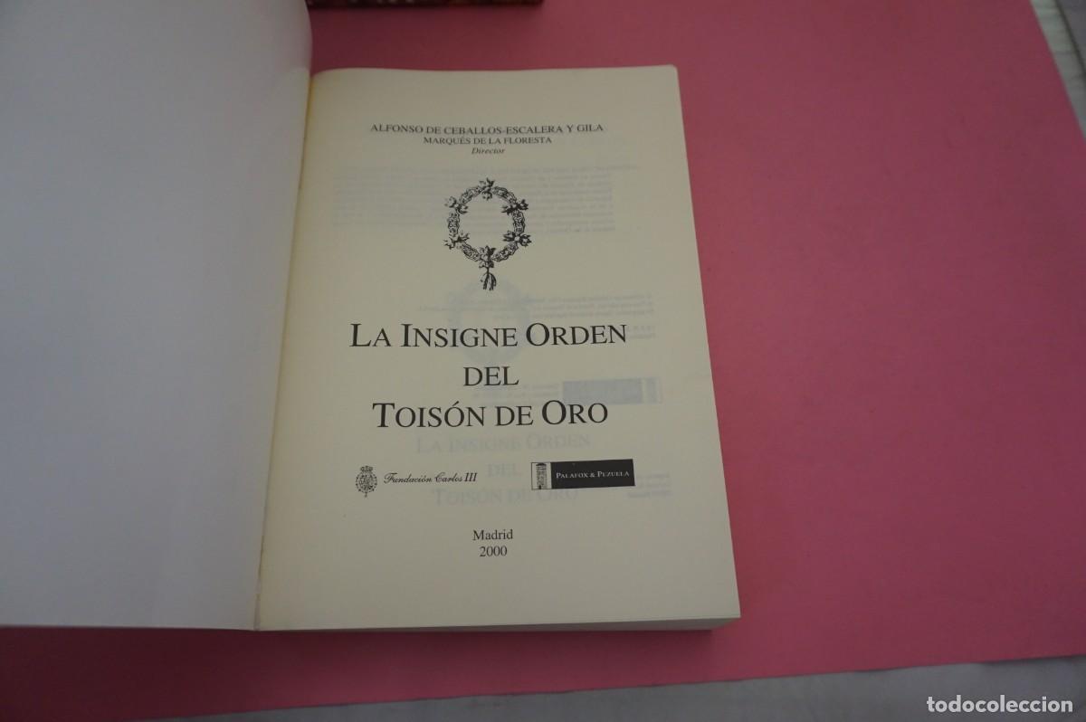 Libros: AR19E/ LA INSIGNE ORDEN DEL TOISON DE ORO / MADRID 2000 - Foto 2