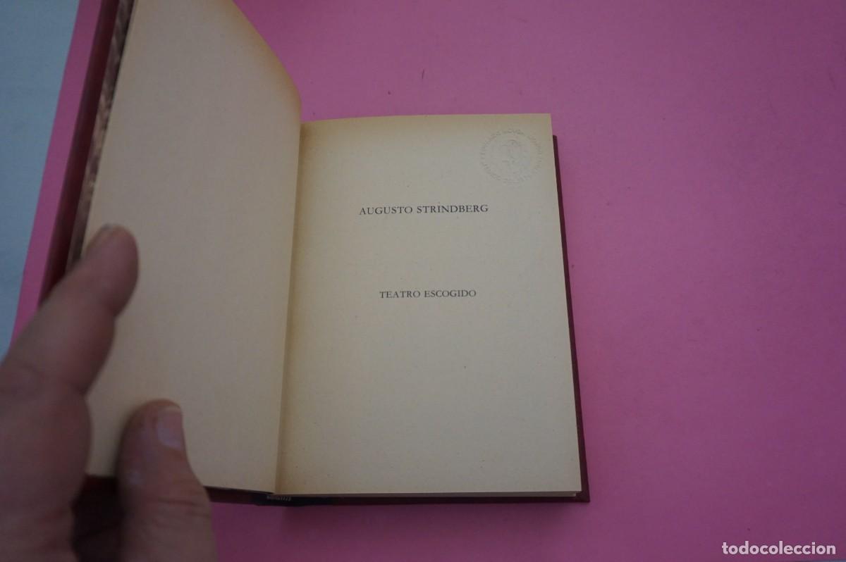 Libros: AR21A/ TEATRO ESCOGIDO - AUGUSTO STRINDBERG - Foto 2