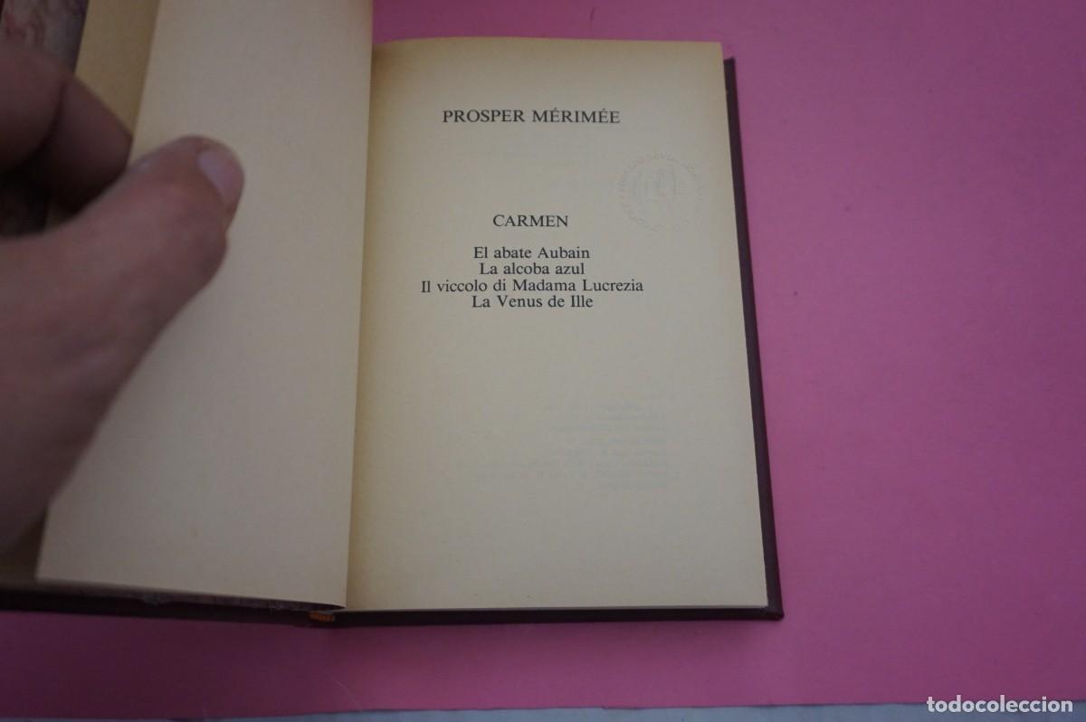Libros: AR21A/ CARMEN Y OTROS RELATOS - PROSPER MERIMEE - Foto 2