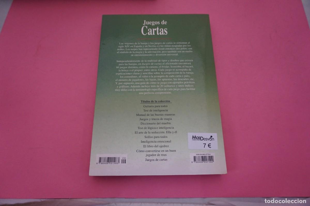 Libros: AR23C/ JUEGO DE CARTAS - MARINA BONO / LIBSA - Foto 5